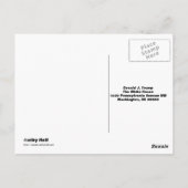 Contact opnemen met Donald J. Trump Lyin' King Bri Briefkaart (Achterkant)