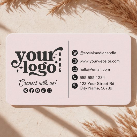 Contact opnemen met ons Social Media Contact Info  Visitekaartje