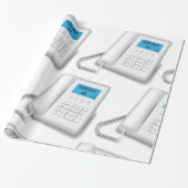 Contact opnemen Telefoon Cadeaupapier (Uitgerold)