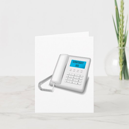 Contact opnemen Telefoon Kaart