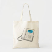 Contact opnemen Telefoon Tote Bag (Voorkant)