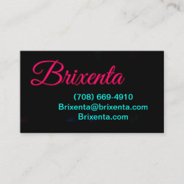 Contactgegevens van Brixenta Visitekaartje