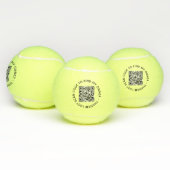 Contactgegevens van de eigenaar van de aangepaste  tennisballen (Multi)