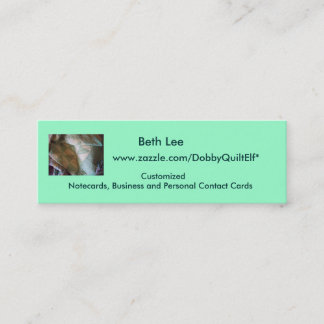 Contactkaart Mini Visitekaartje