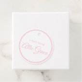 Contactkaartje | Een cadeau van het cadeaulabel | Bedankjes Labels (In situ)