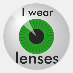 Contactlenzen Ronde Sticker