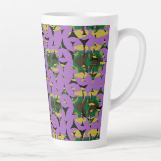 Contained Sky Flame Pinwheels Latte Mok