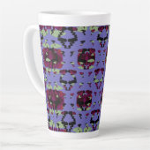 Contained Sky Flame Roses Latte Mok (Linkerhoek)