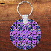 Contained Sky Flame Tulip Sleutelhanger (Voorkant)