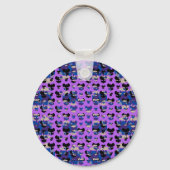 Contained Sky Flame Tulip Sleutelhanger (Achterkant)