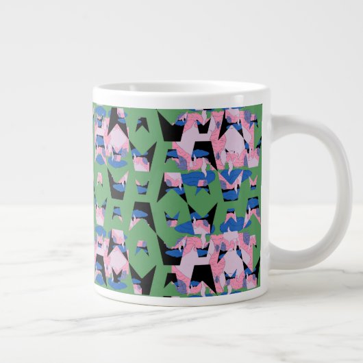 Contained Sky Flame Wings Grote Koffiekop (Rechts)