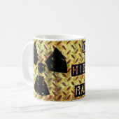 Container voor hoog radioactief afval - koffiemok (Voorkant links)