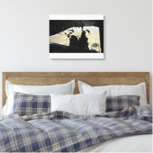 Containerbestelsysteem bundelt uitgang canvas afdruk (Insitu (Slaapkamer))