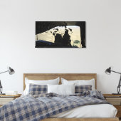Containerbestelsysteem bundelt uitgang canvas afdruk (Insitu (Slaapkamer))