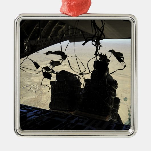 Containerbestelsysteem bundelt uitgang metalen ornament (Voorkant)