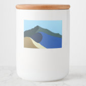 Containerlabels Kleuren van Mt Tamalpais Stickers (Voorkant)