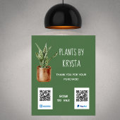 ContainerPlant  QR-code Betaling Poster