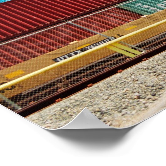 Containers in poort poster (Hoek)