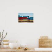 Containers in poort poster (Keuken)