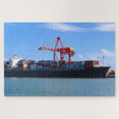 Containerschip Conti Darwin Jigzaag Puzzle Legpuzzel (Horizontaal)