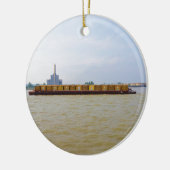 Containerschip Keramisch Ornament (Links)