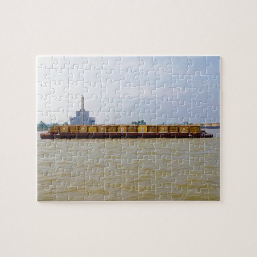 Containerschip Legpuzzel (Horizontaal)