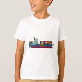 Containerschip T-shirt (Voorkant)