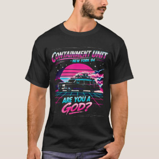 Containment Unit Are You A God Tour 1984 T-shirt