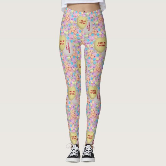 contant geld voor mij buiten de leggings (Voorkant)