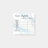 Contante deposito post-it® notes (Voorkant)