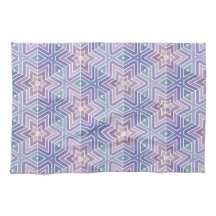 Contante lavender Geometric Star Maze Pattern