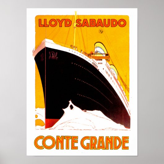 Conte Grande Poster (Voorkant)