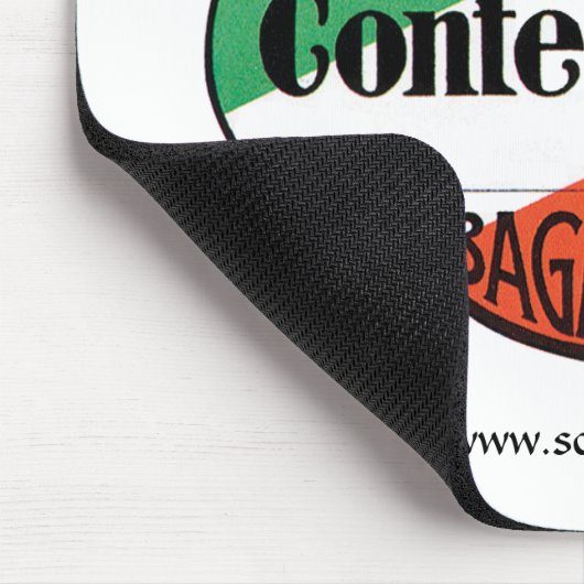 Conte Verde 1e Klasse bagage Etiket Muismat (Hoek)