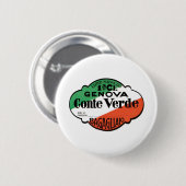 Conte Verde 1e Klasse bagage Etiket Ronde Button 5,7 Cm (Voorkant /achterkant)