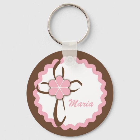 Contemedent kruis sleutelhanger (Voorkant)