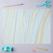 Contemedhedendaags Beachy Blue met Linen-decoupage Tissuepapier (Craft)