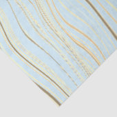 Contemedhedendaags Beachy Blue met Linen-decoupage Tissuepapier (Detail)