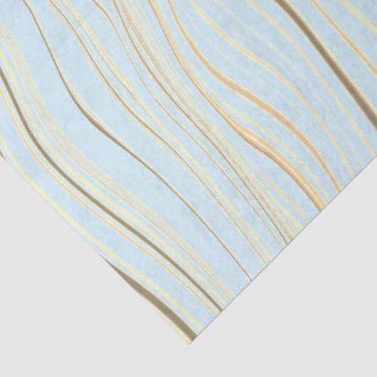 Contemedhedendaags Beachy Blue met Linen-decoupage Tissuepapier (Detail)