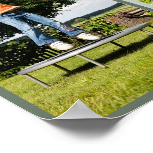 Contemedhedendaags vierkant fotocollage voor groot poster (Hoek)