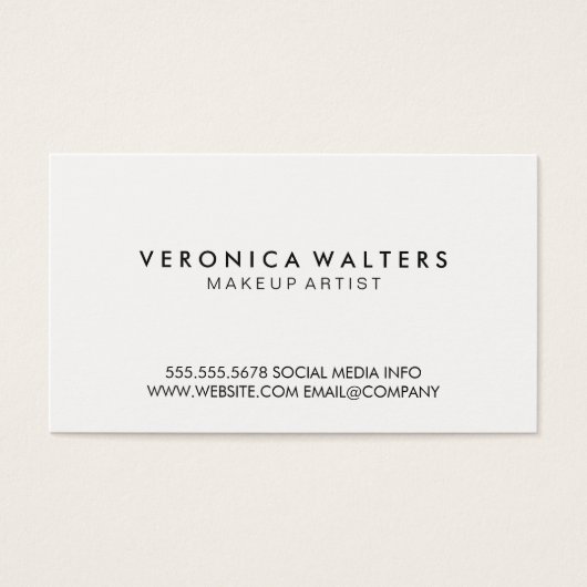 Contemedhedendaagse grunge visitekaartjes (Voorkant)