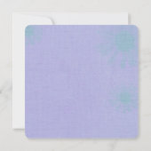 Contemedhedendaagse lavender kaart (Achterkant)