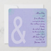 Contemedhedendaagse lavender kaart (Voorkant)