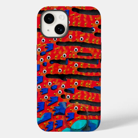 Contement visoog Abstract Case-Mate iPhone Case (Achterkant)
