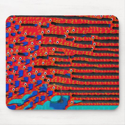 Contement visoog Abstract Muismat (Voorkant)