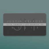 Contemhedendaags adreslabel | Graan Etiket