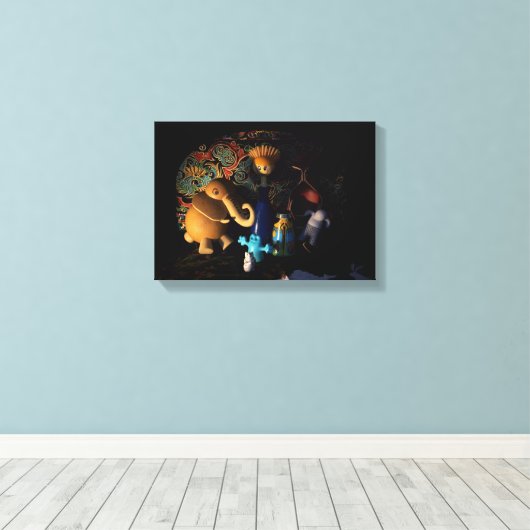 Contemhedendaags Canvas 22.26 x 16.00 (Insitu (Houten vloer))