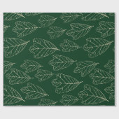 Contemhedendaags eikenhouten verlooppapier cadeaupapier (Vlak)