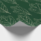 Contemhedendaags eikenhouten verlooppapier cadeaupapier (Hoek)