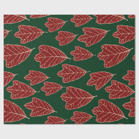 Contemhedendaags eikenhouten verlooppapier cadeaupapier (Vlak)