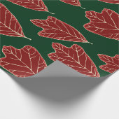 Contemhedendaags eikenhouten verlooppapier cadeaupapier (Hoek)